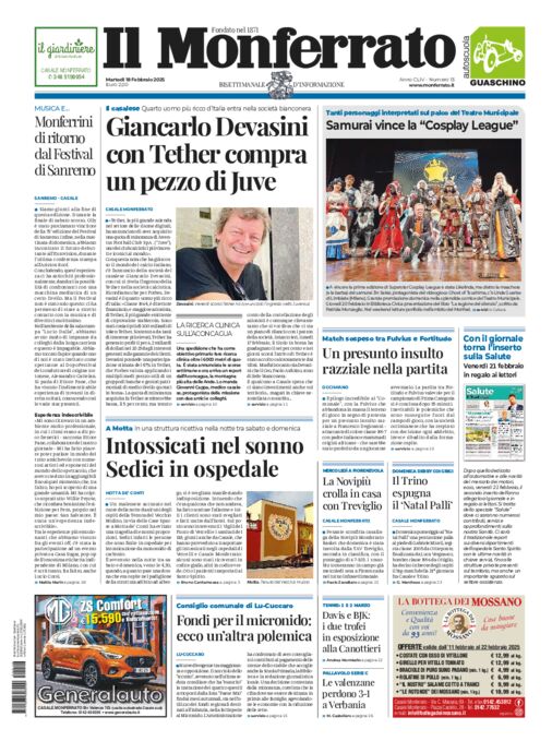 Il Monferrato - Edizione 13 del 18/02/2025